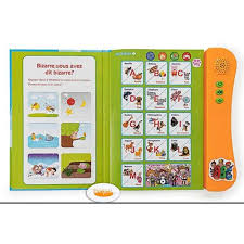 Mon Livre Interactif – Sound Book, Bilingual French & English Learning Book for Kids (3+)
