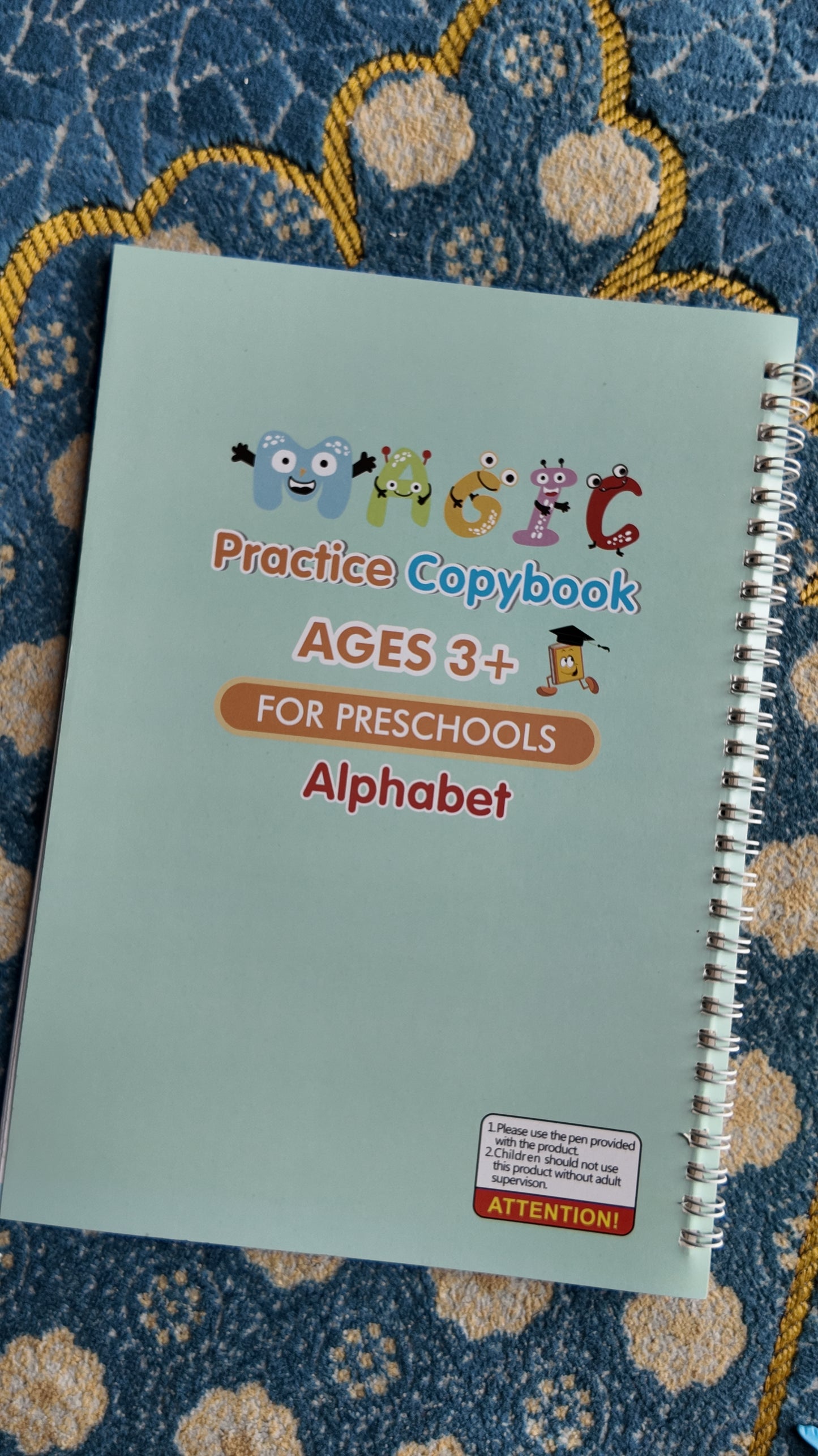 🔥📓 Children's Magic Copybooks English version
