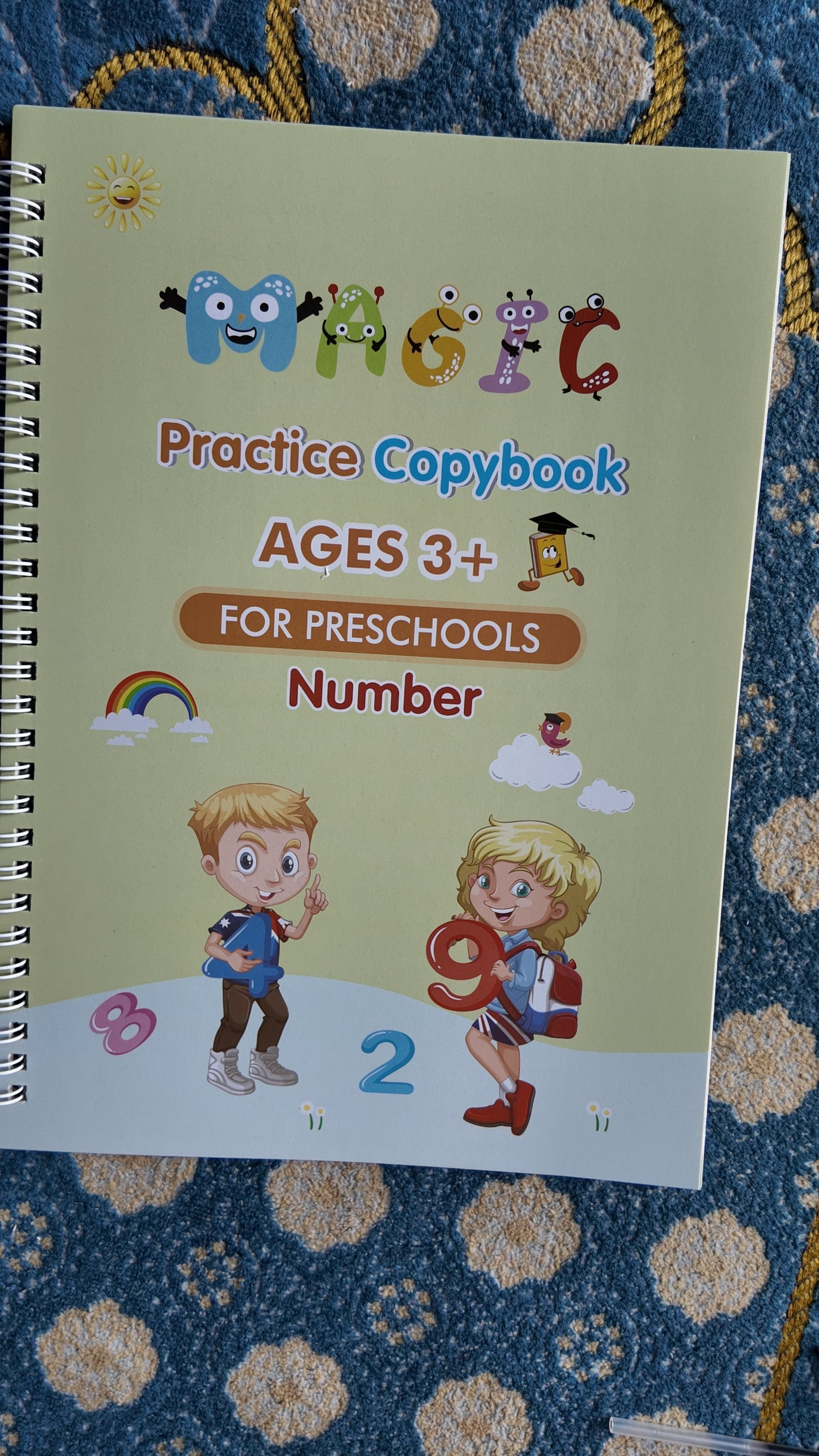 🔥📓 Children's Magic Copybooks English version