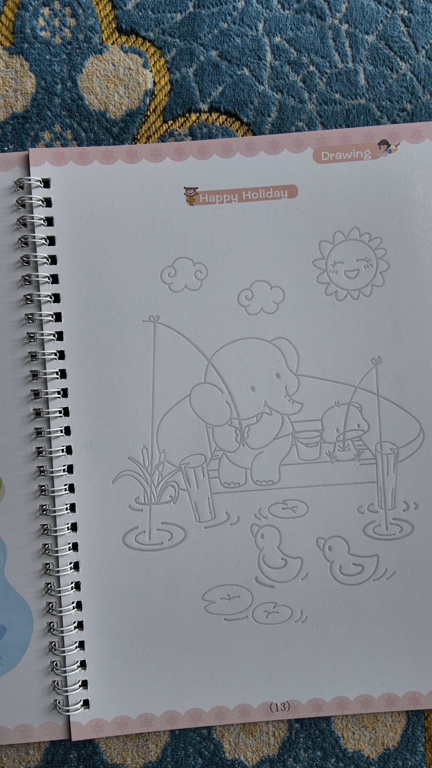 🔥📓 Children's Magic Copybooks English version