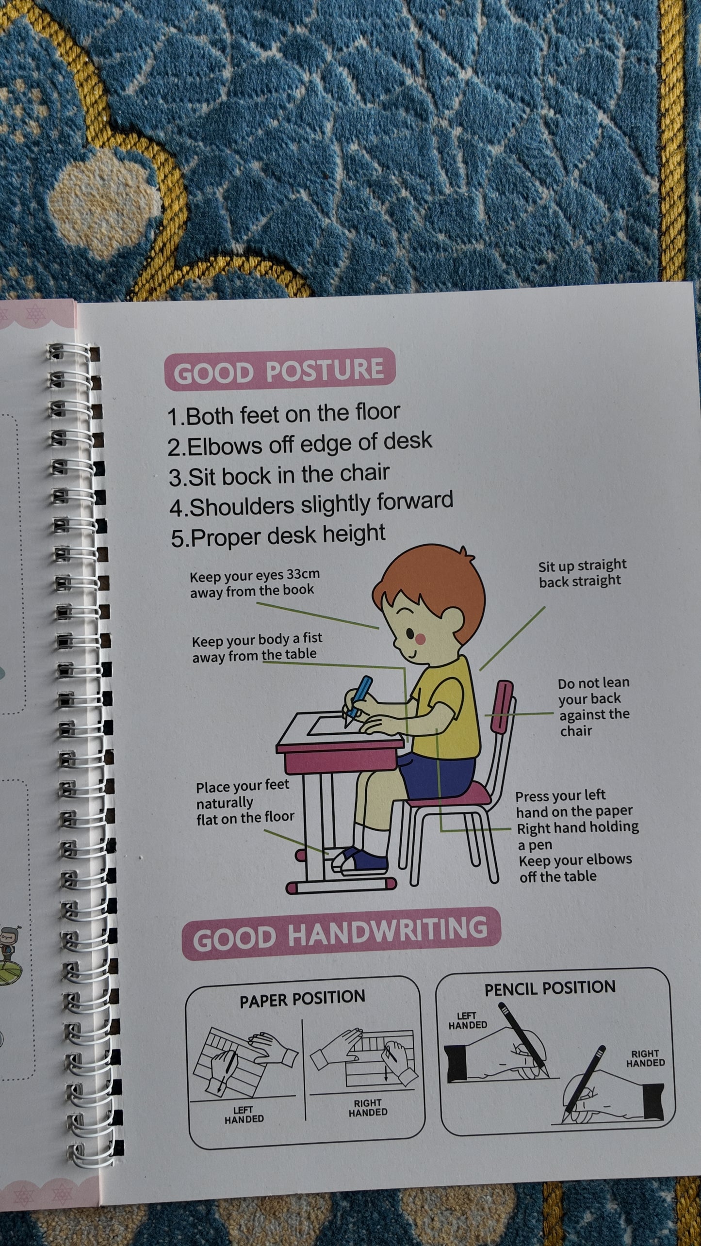 🔥📓 Children's Magic Copybooks English version