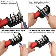Stainless Steel Multi-Function Knife Sharpener
