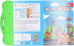 Mon Livre Interactif – Sound Book, Bilingual French & English Learning Book for Kids (3+)